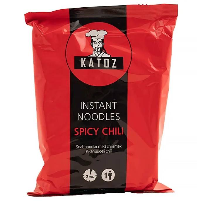 Katoz Snabbnudlar Spicy Chili 85 gram BF 2026-05-12