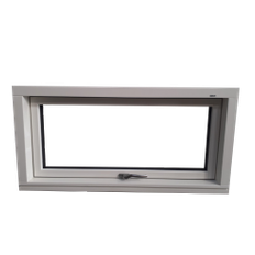 Outline topstyret vindue 99,8x49,8cm hvid 2-lags lavenergiglas