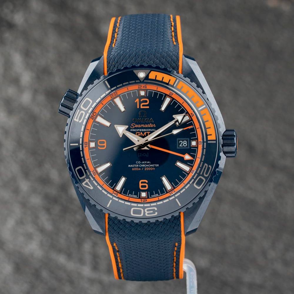 Pre-Owned OMEGA Seamaster Planet Ocean Big Blue Watch 2159246