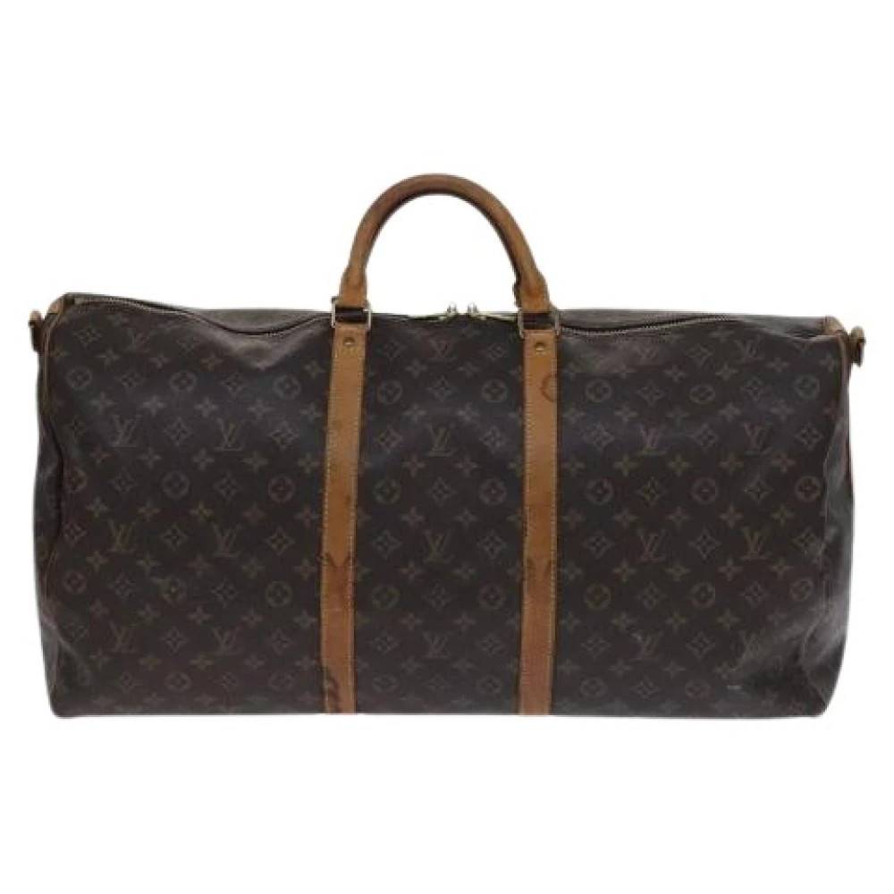 Louis Vuitton Vintage Pre-owned Keepall Bandouliere Taske - Vintage - unisex - Brun - ONE SIZE - Uld