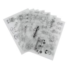 Plastic Heat Shrink Sheet Shrinkable DIY Handmade Craft Tool Boy's Style