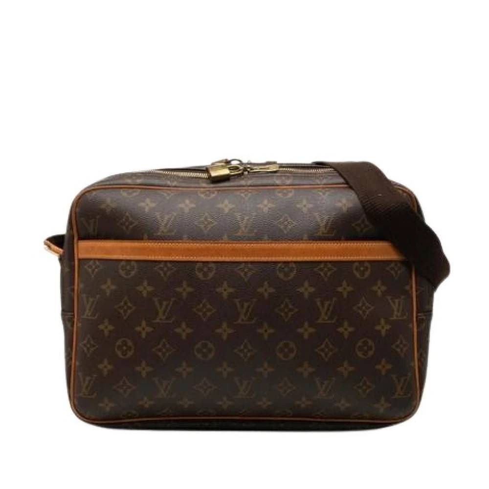 Louis Vuitton Vintage Pre-owned Skuldertaske - Vintage - Dame - Brun - ONE SIZE - Uld