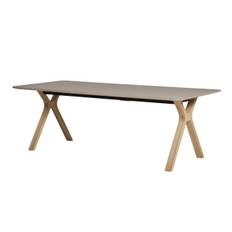 Andersen Furniture Space Bord - B: 160 cm Pumice Lakeret Eg 480 cm