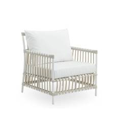 Sika Design Caroline Exterior Lænestol - Inkl. Hynder - Hvid - White B450
