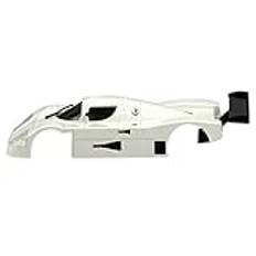 Spactz För Le Body Shell Car Shell Interasse 98 Mm för 1:28RC Iw02 Iw04M HGD1 Mini-Q Mini-Z MR02 vit
