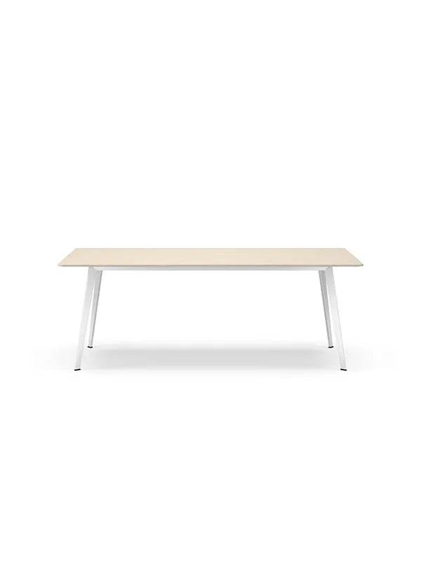 JW2090 bord fra Montana Massivt eg / Aluminium (poleret) - Jacobsen Plus