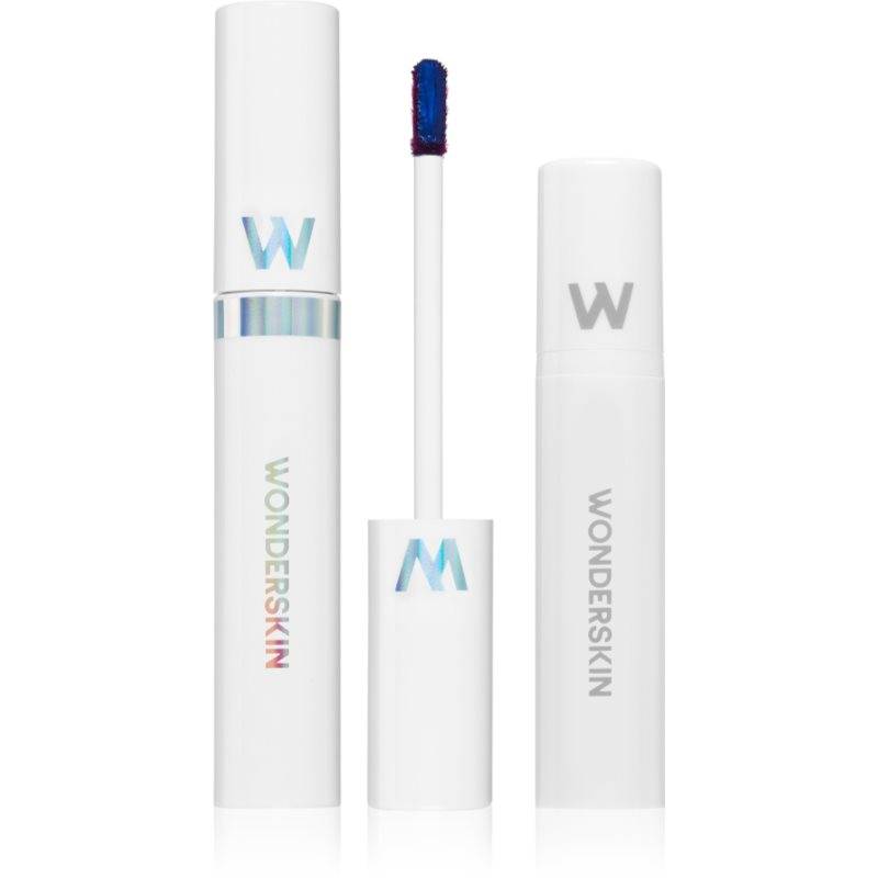 WONDERSKIN Wonder Blading Lip Stain Kit läppstift som man skalar bort + aktivator, Skugga Charming 4 ml