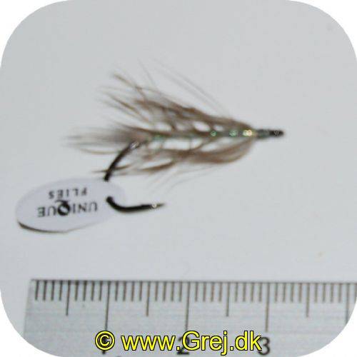 Seatrout Flies 2 - UF Sveveren - str. 6 - Farve: Grizzly