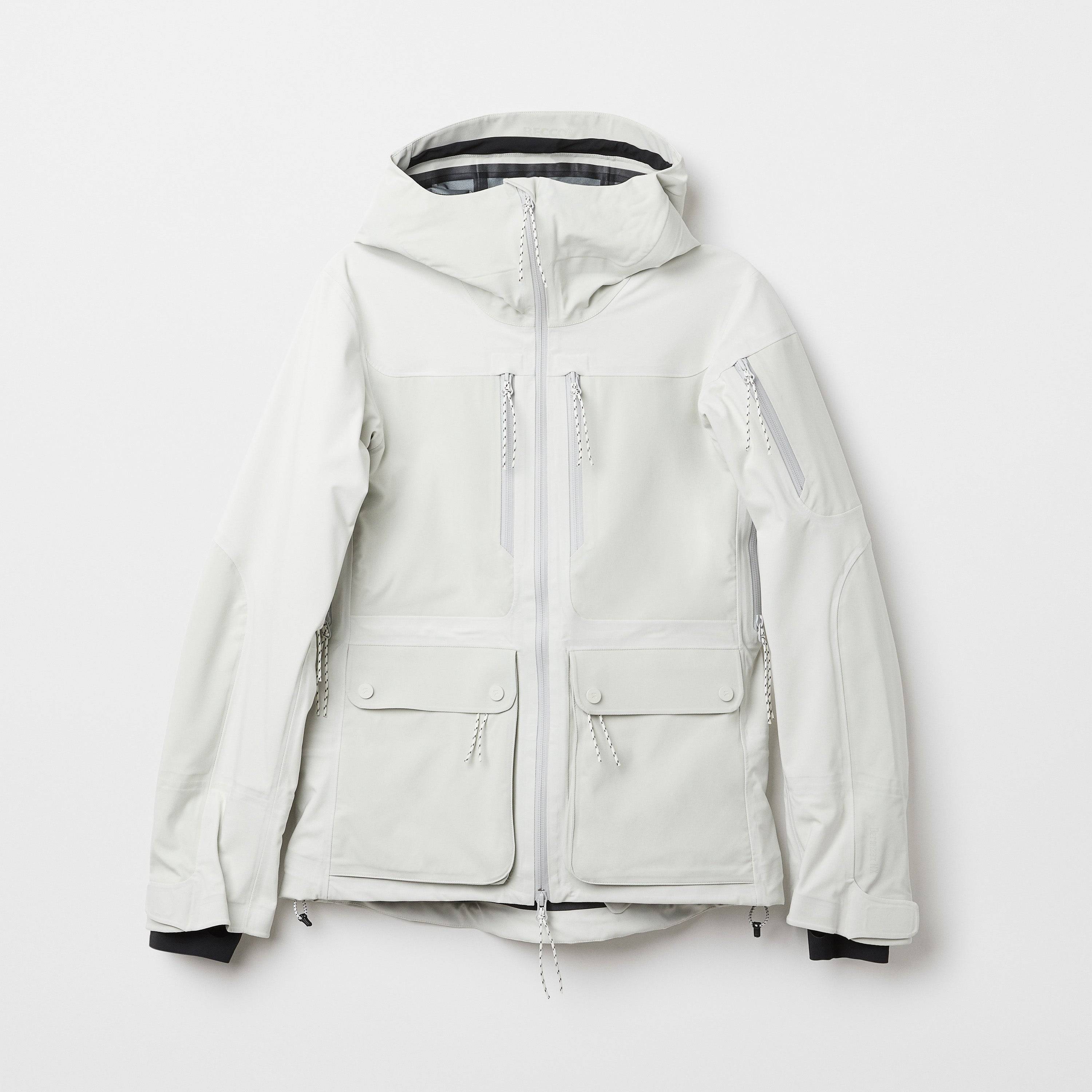 Women's All Mountain Ski Jacket - Chalk White (M)
