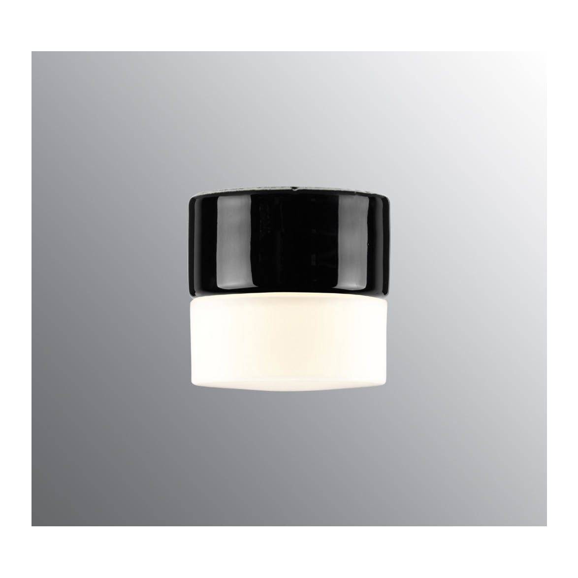 IFÖ Electric Opus plafond 100/100, svart/opal