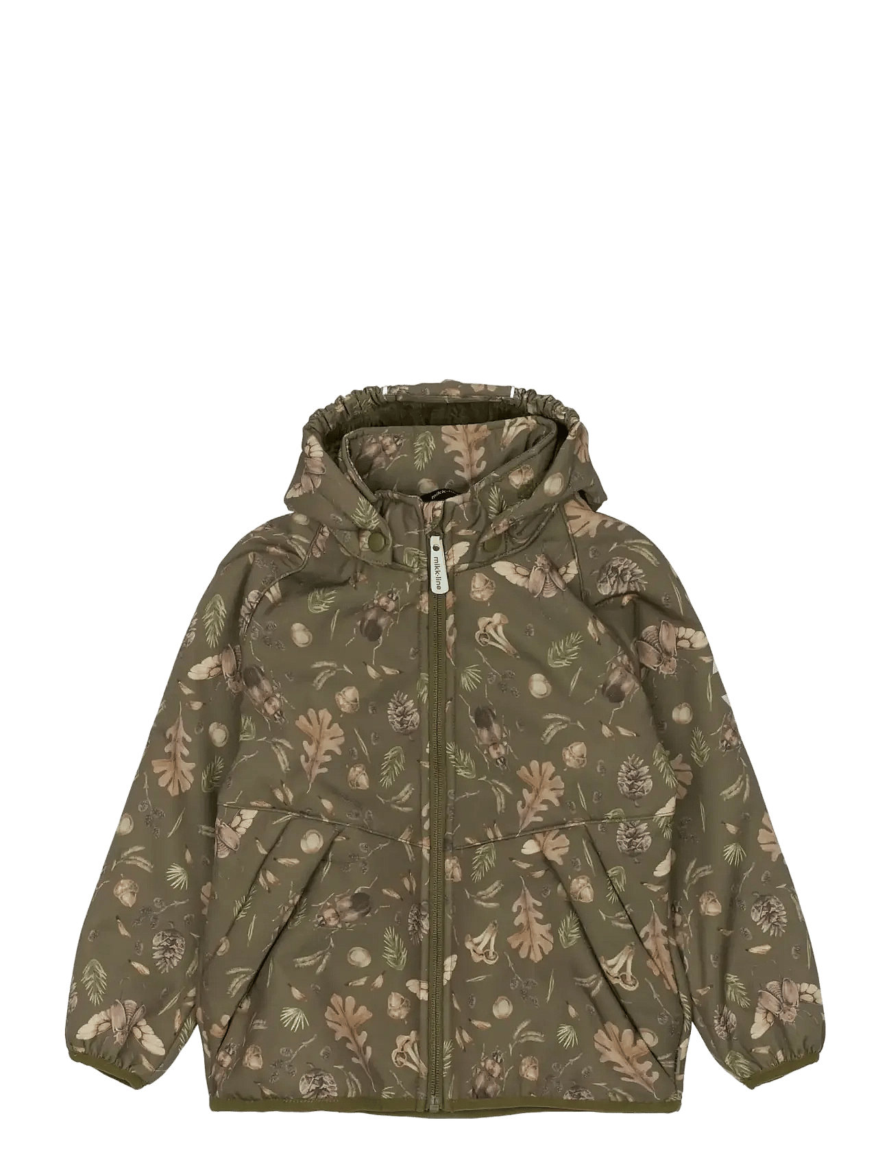 MIKK-LINE Teddy Softshell Jacket | Khaki green | 92