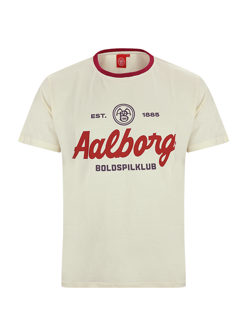 Aalborg Boldspilklub T-shirt, Off-White, Børn - 122-128