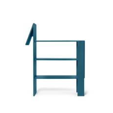 Ferm Living - Horse Bookcase - Dark Blue - Hyllor - Blå - Trä