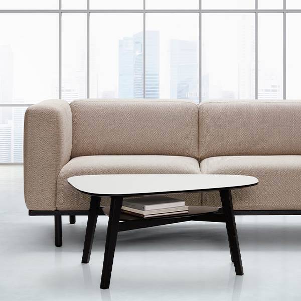 Andersen Furniture C1 sofabord - 93 x 72 cm Eg - sæbebehandlet