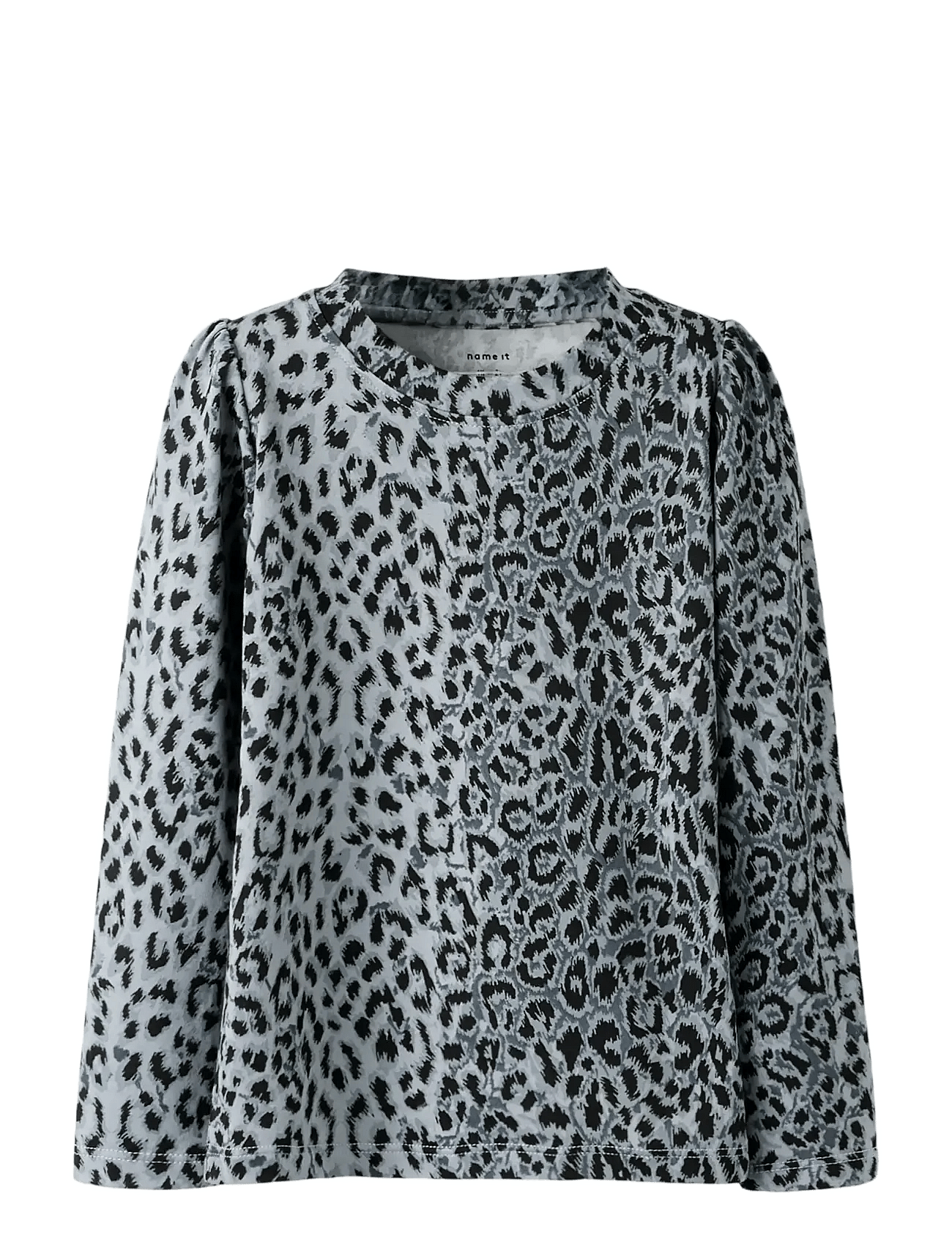 name it Nmfnuni Ls Top - Grey - 110