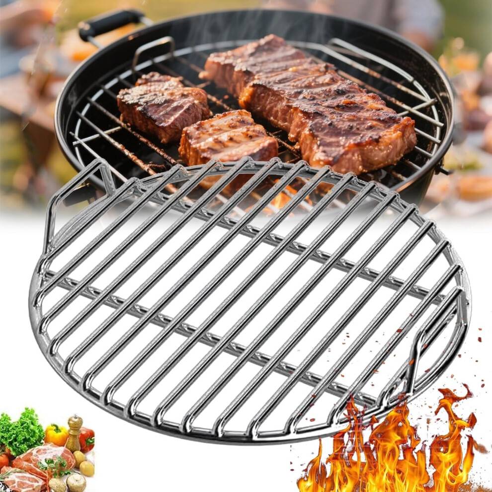 Grillrist i rustfrit stål, 28 cm rund