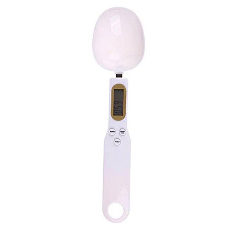 SpoonScale Pro – Funktionell Kökvattska för Precision - Vit