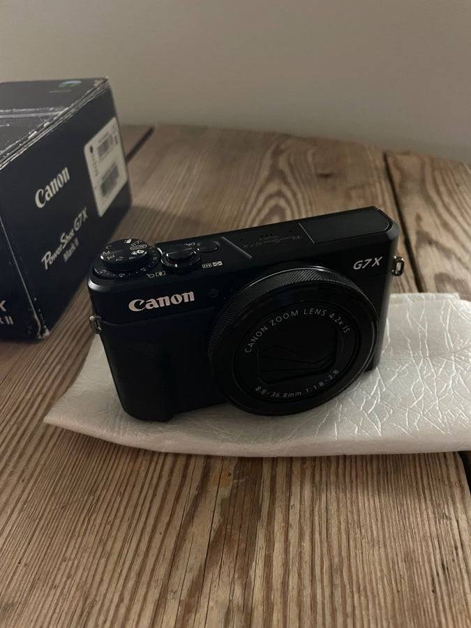 Canon G7 X Mark II