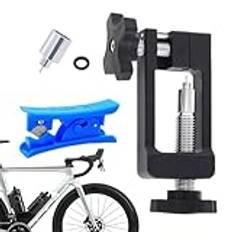 Cykelolja Nålinsättningsverktyg - Cykelrörsskärare, Cykeloljetvätt, Cykelreparationsverktyg | Cykel Olje Rör Kapning Cykel Hydraulslang Fitting Insert Tool Five Wire Des