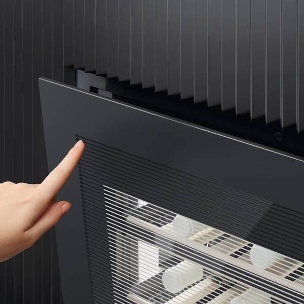 MIELE KWT 7112 iG vinkøleskab Obsidiansort MAT, 18 flasker, 1 zone.
