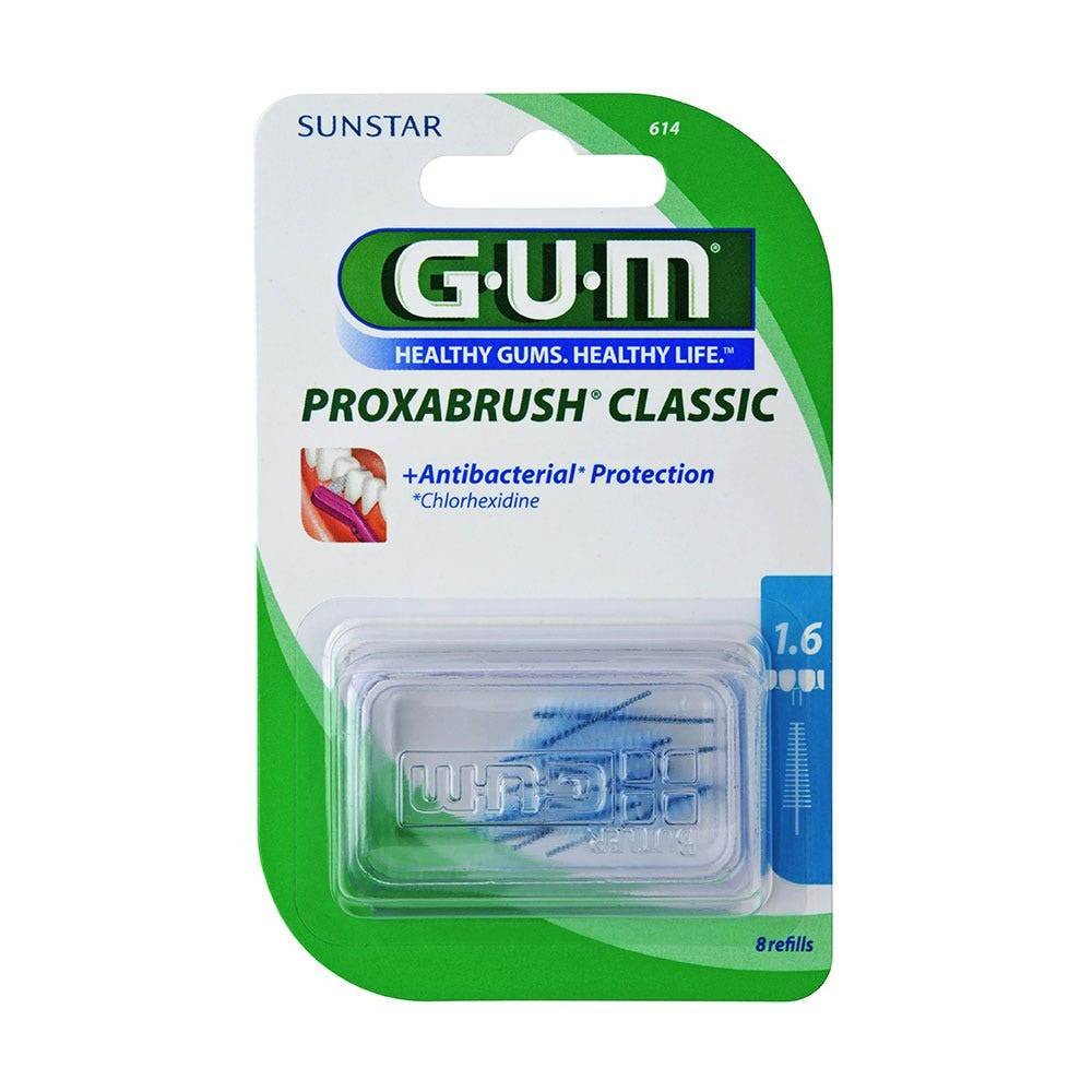 Sunstar Gum Ricarica spazzolino conico Proxabrush 4U R.614 — Spazzolino interdentale