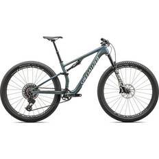 Specialized Cykel, Epic 8 PRO, Satin Carbon/Metallic Sapphire/Metallic White Silver, TestBike