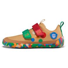 Affenzahn Kid's Barefoot Shoes Cotton Lucky Barfotaskor Barn Storlek 26 Färg affenzahn 10 years / beige