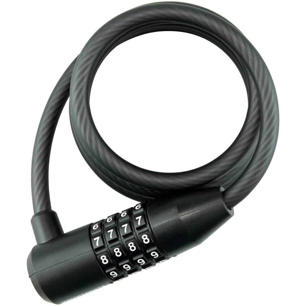 Kryptonite KryptoFlex 815 8mm Combo Kabel Cykells Sort 8mm x 152cm