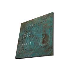 Qlocktwo - Qlocktwo Classic Creators Edition, Vintage Copper, EN - Ure - Biegert & Funk - Blå