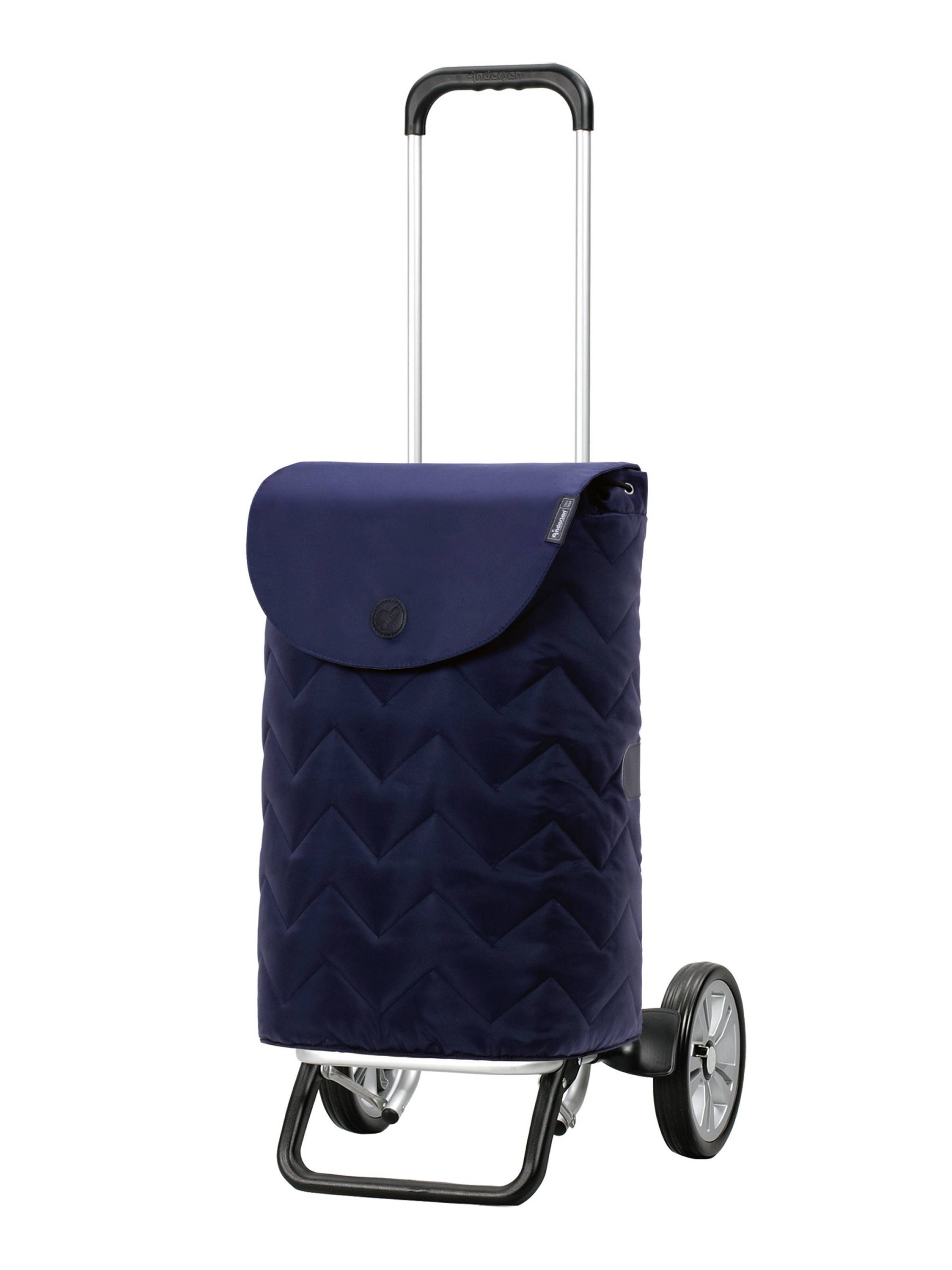 Andersen Shopper Alu Star Shopper Hilma Indkøbstrolley 59 cm  Blå