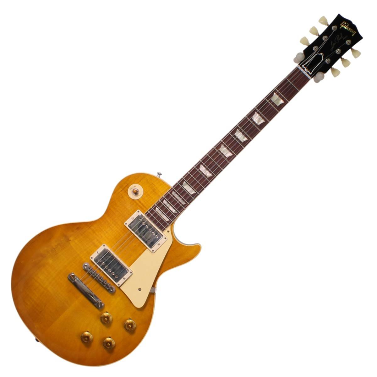 Gibson Custom 1958 Les Paul Standard Reissue Light Aged Lemon Burst #84759 - Ex Demo