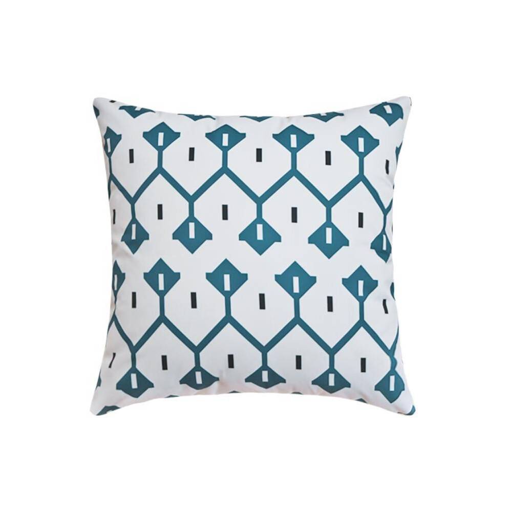 "(Blue B,60*60cm/24*24in)16"" 18"" 20"" 24"" Waterproof Cushion Cover Pillow Case Throw Outdoor Home Decor"