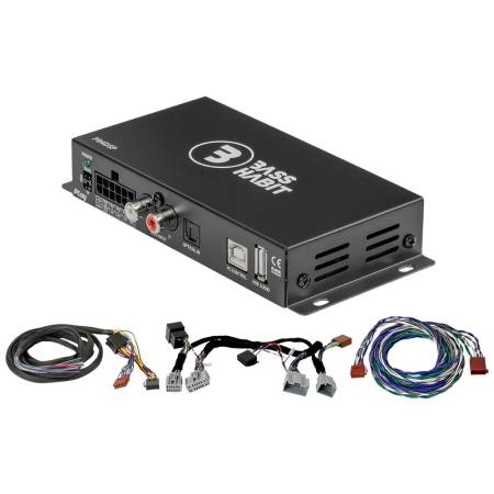 Bass Habit P84DSP, 8-kanals lydprocessor/DSP til Volvo 2007-2016 (Performance)