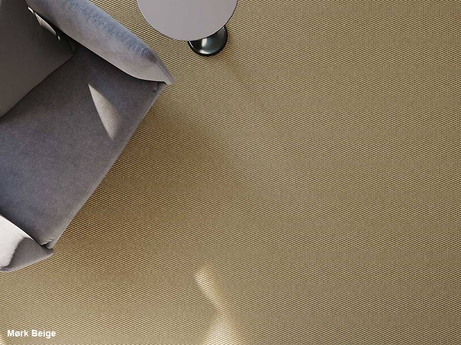 Fletco Pinoflet - Brune nuancer - Beige//Skum//400 cm. (+/- 1 %)