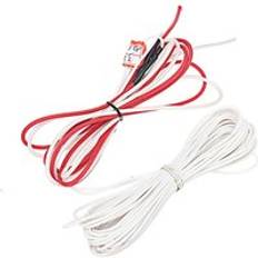 Låg kostnad multifunktions 12k 33 ohm kolfiber värmekabel golvvärmetråd 10m infraröd värmekabel hrag/ptfe/srag - Silikongummi 12k