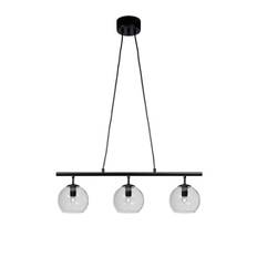 LAHOLM Taklampa metall glas