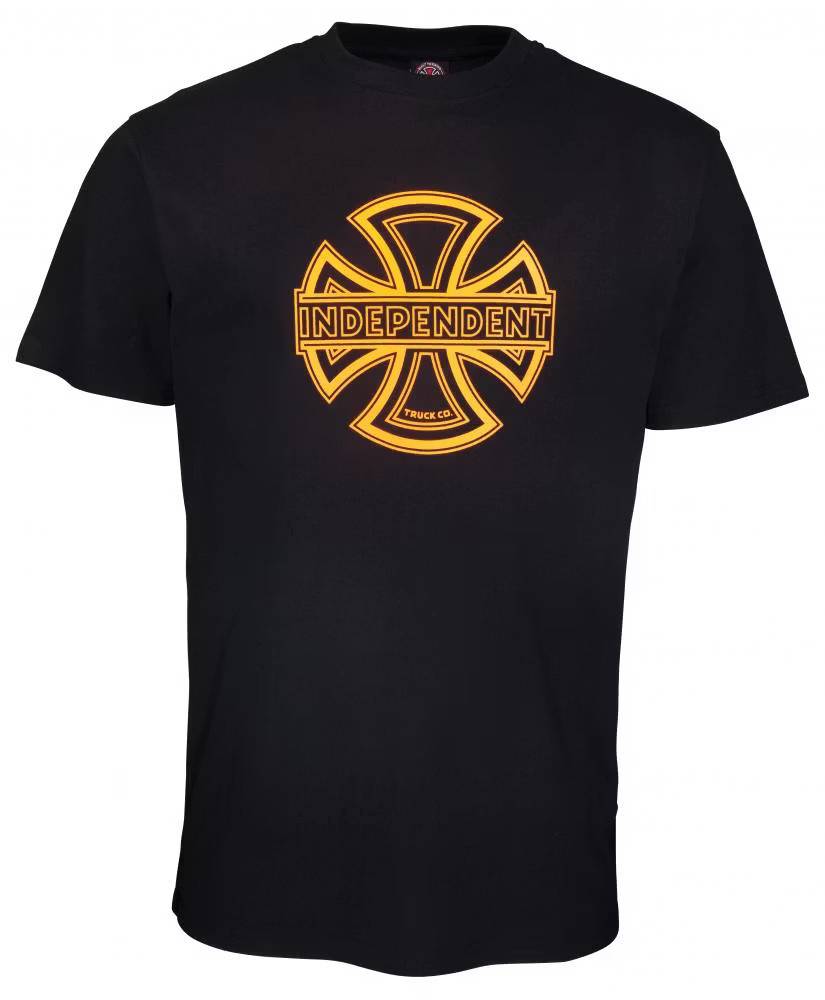 T-Shirt Independent Convex Logo Black