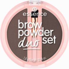 Brow Powder Duo Set 03 Dark Sopracciglia Definite 1,8 gr 4 colori Palette con Accessori