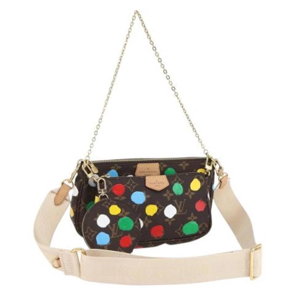 Louis Vuitton Vintage Pre-owned Canvas Vintage Cross Body Taske - Vintage - Dame - Flerfarvet - ONE SIZE -