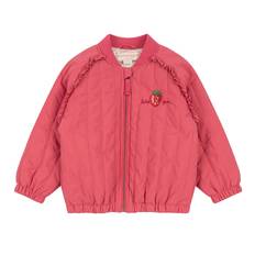 Konges Sløjd Termojacka - Juno Sparkle Bomber - Raspberry Wine - Konges Sløjd - 3 år (98) - Termokläder