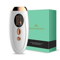 1 st 999 990 Blinkar 5 växlar IPL Laser Hårborttagning För Kvinnor Enhet Smärtfri Helkropp Armhåla Underarm Blygd Fotoepilator Hårborttagare Enheter f - Vitt