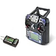 DollaTek Flysky FS-i6 6CH 2,4 GHz RC-sändare med FS-iA6B-mottagare för RC multirotor helikopter flygplansflygplan