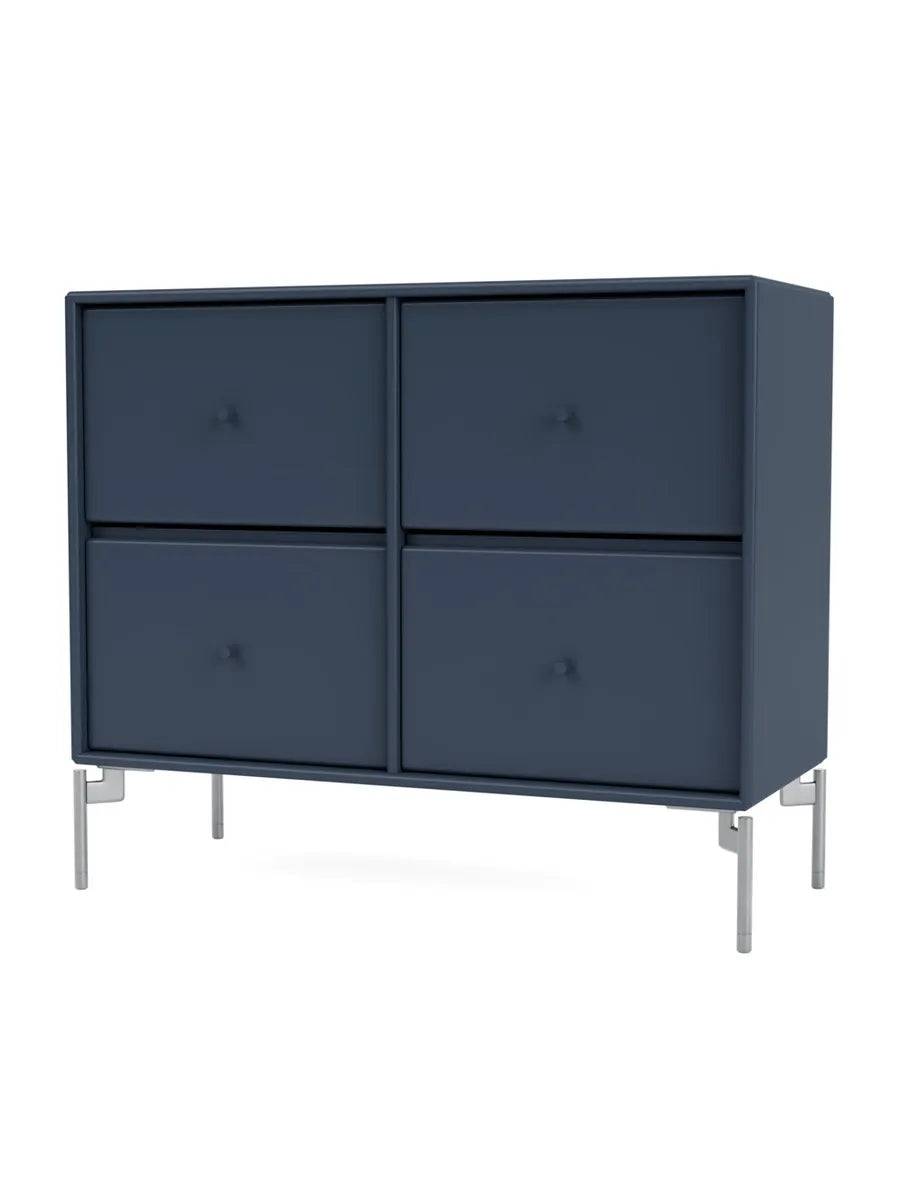 4124 kommode inkl. ben fra Montana Juniper / Krom - Jacobsen Plus