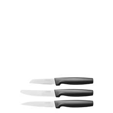 Ff Small Knife Set, 3 Parts Home Kitchen Knives & Accessories Knife Sets Black Fiskars