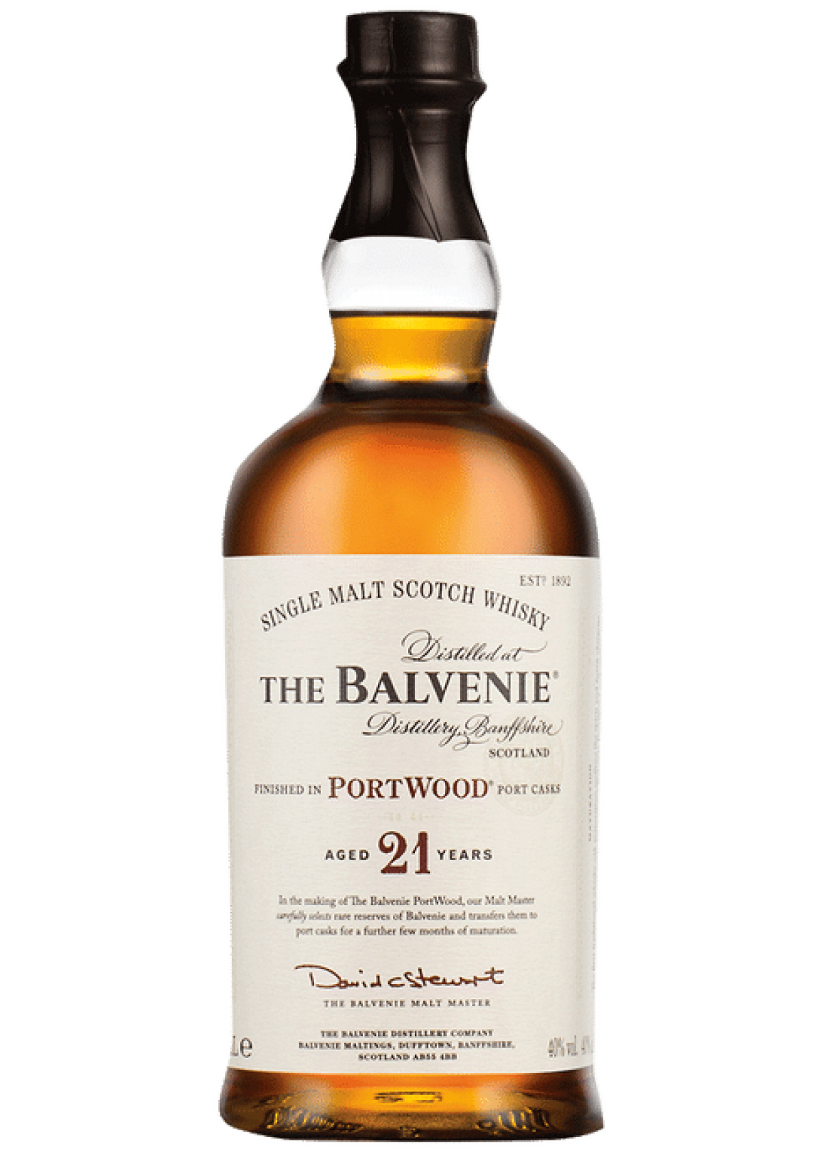Balvenie PortWood 21 års Old Single Malt Whisky 70 cl. - 40% | 70 CL