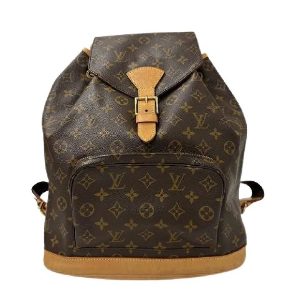 Louis Vuitton Vintage Pre-owned Monogram Rygsæk - Vintage - unisex - Brun - ONE SIZE - Uld