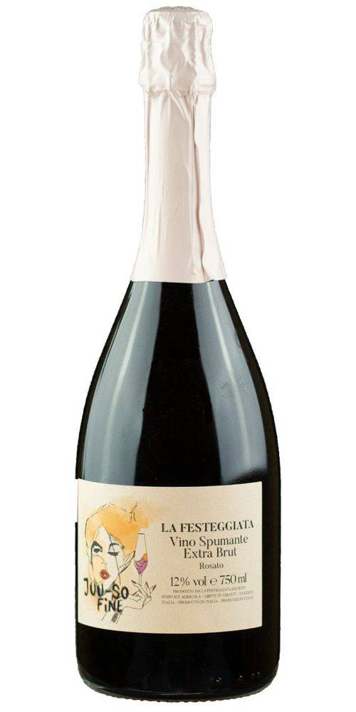La Festeggiata, Spumante Pink Label 2023