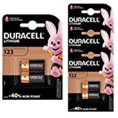 Duracell 8 x CR123 3V ultralium fotobatteri – DL123 – EL123A – CR123A – CR17345