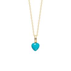Carré Jewellery Carré 10-Karat Heart Vedhæng TL 4487 TQDI 6mm