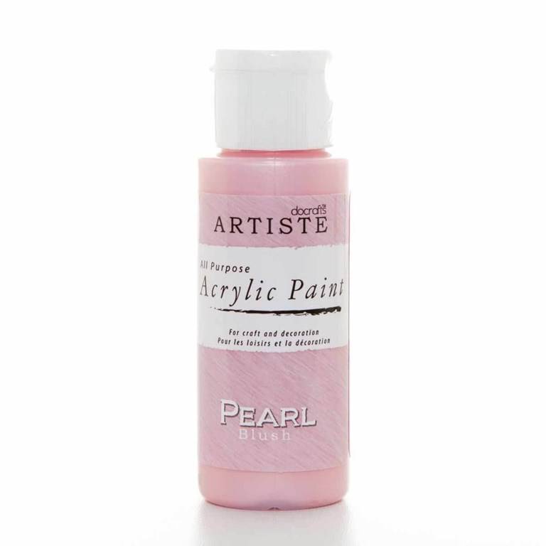 Akrylfärg Pärlemorskimrande - Pearl Blush